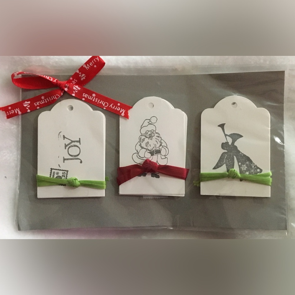 Santa Gift Tags Set